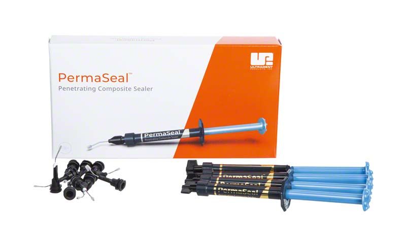 PermaSeal™ Kit 4 Stück mit Spritzen und Applikationsspitzen.