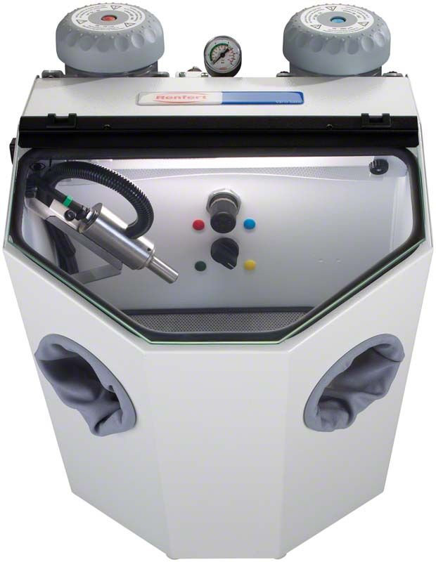 Vario basic Strahlgerät mit Bedienknöpfen und Sichtfenster.