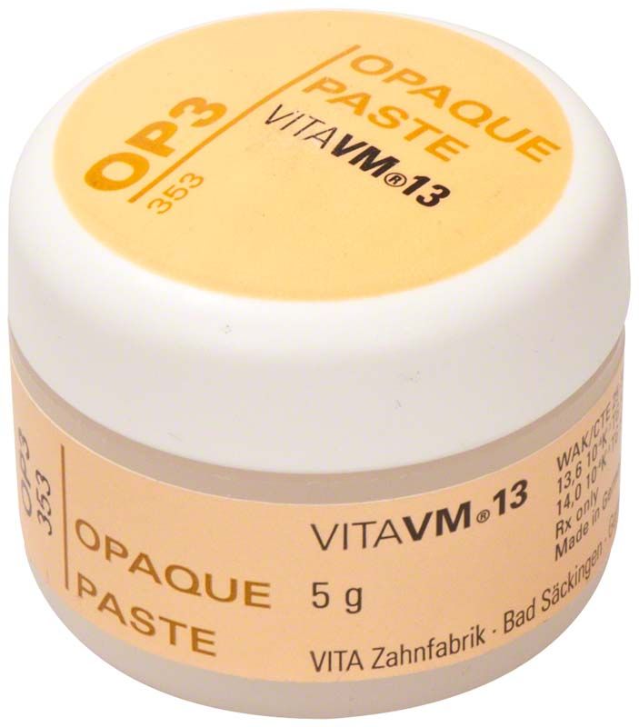VITA VM 13 Opaque Paste OP3, 5g Dose.