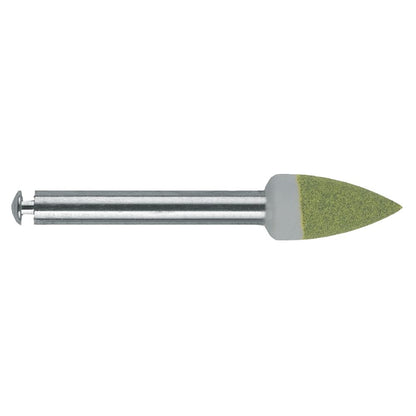 Identoflex™ Diamant-Keramik-Polierer Flamme mit Farb-Codierung und Diamantkorn.