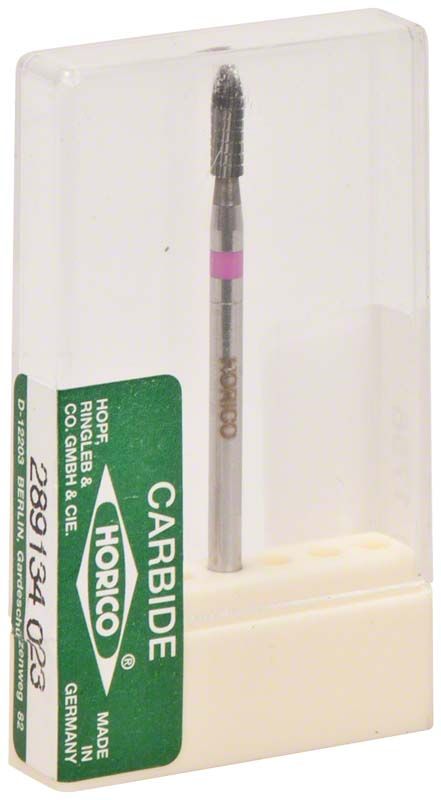 Hartmetallfräser Querhieb 289 134 023 in transparenter Verpackung.