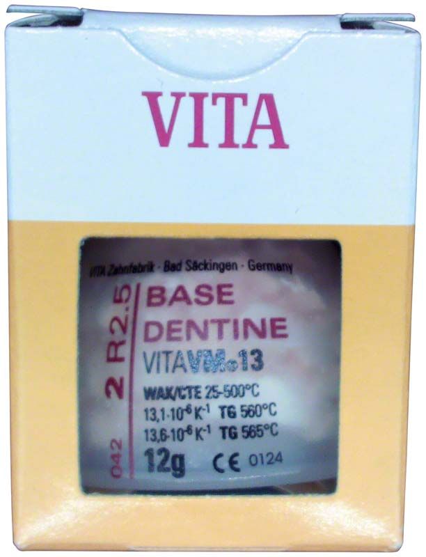 VM13 Base Dentin, 12g, Zahndentin-Material in Originalverpackung.