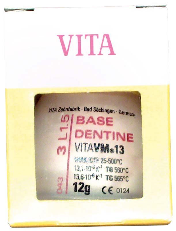 VM13 3D Base Dentin 12g 3L1.5 in Originalverpackung von VITA.
