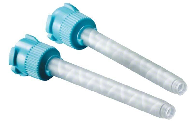 Mischkanülen Automix 2 grün für zahnmedizinische Anwendungen, 48 Stück.