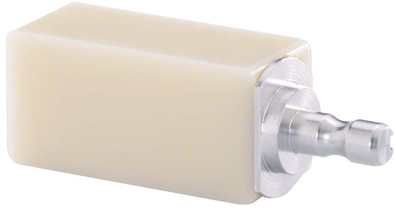 Beige-farbene ArtBloc Temp 10er BL 4 mit Metallanschluss.