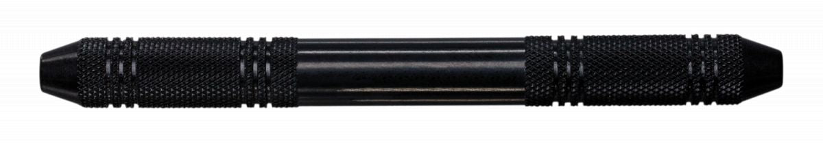 Schwarzer American Eagle Quik-Tip Handgriff aus Edelstahl für Zahnarztinstrumente.