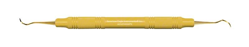 Amerikanischer Eagle XP Scaler 204S mit goldfarbener Spitze und ergonomischem Griff.