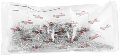 Transparente Verpackung mit 1000 SCHEU-Edelstahlankern, Durchmesser 0,8mm.