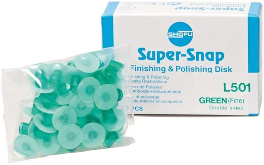 Image of Super-Snap Polierscheiben fein, beidseitig beschichtet