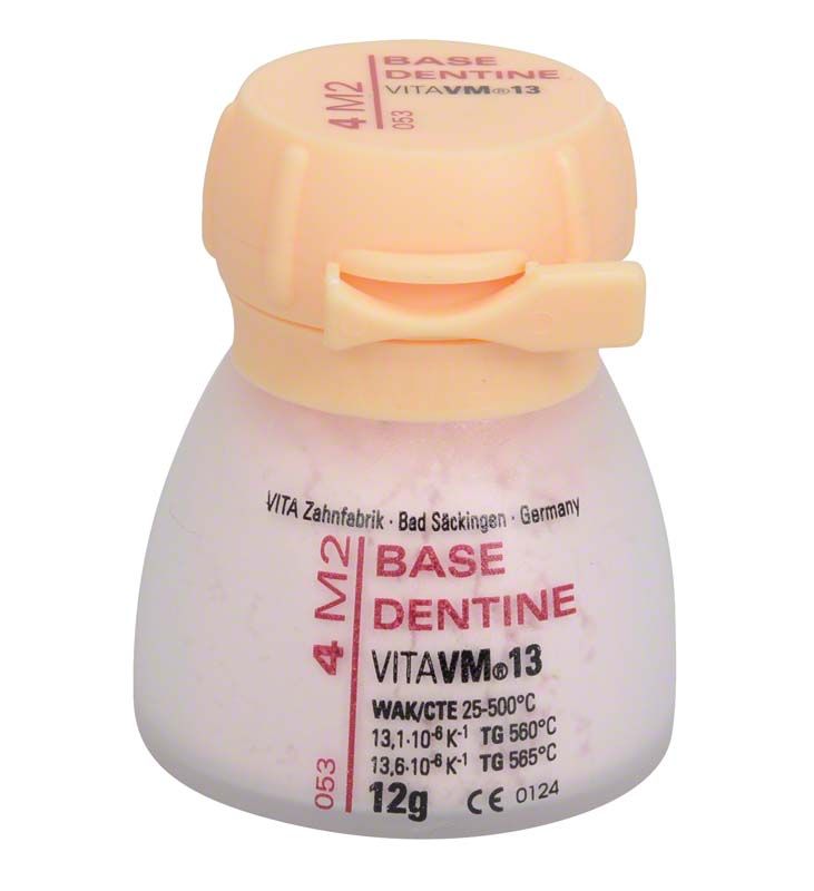 Keramikpulverflasche VITA VM13 Base Dentin 4M2, 12g.