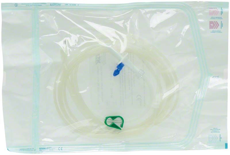 Autoklavierbarer Kühlmittelschlauch für Surgic Pro in steriler Verpackung.
