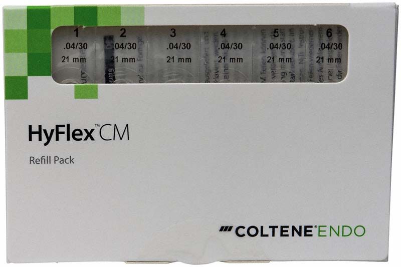 HyFlex™ CM NiTi-Feilen Refill Pack 21mm Gr. 04/30 in Originalverpackung