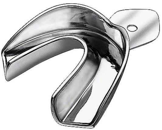 Image of Abdrucklöffel ERGOLOCK ungelocht Unterkiefer - L/2