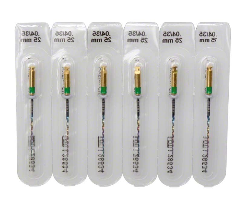 HyFlex™ CM NiTi-Feilen 25mm Gr. 04/35 in transparenter Blisterverpackung.