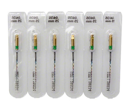 HyFlex™ CM NiTi-Feilen 25mm Gr. 04/35 in transparenter Blisterverpackung.