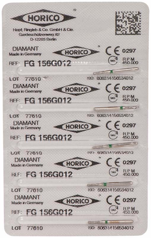 Verpackung von Diamant FG 156G 012 mit sechs Einheiten.