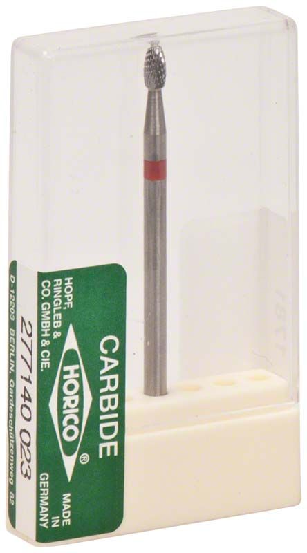 Hartmetallfräser 277 140 023 in transparenter Kunststoffverpackung.