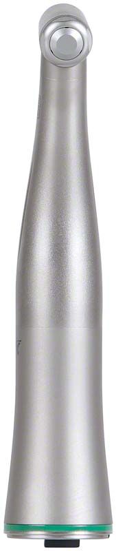 Ti-Max X15L Winkelstück mit grünem Ring und Lichtansicht.