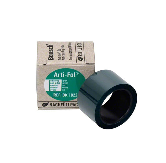 Image of Arti-Fol® Plastik 8µ 1-seitig Nachfüllbox - 22mm breit - grün