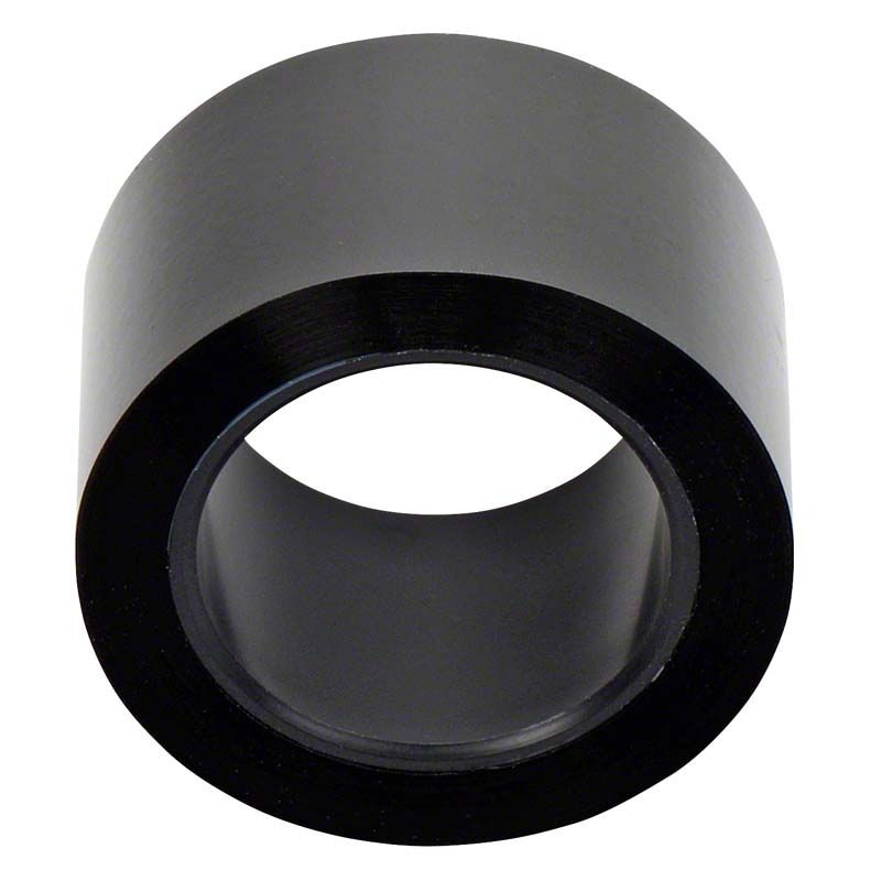 Schwarze Arti-Fol® Nachfüllbox aus Kunststoff, 22mm breit, Detailansicht.