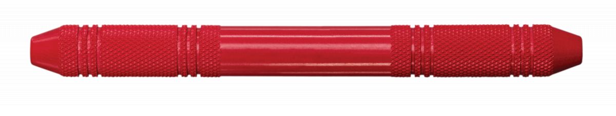 Roter American Eagle Quik-Tip Handgriff aus Edelstahl für Zahnmedizin.