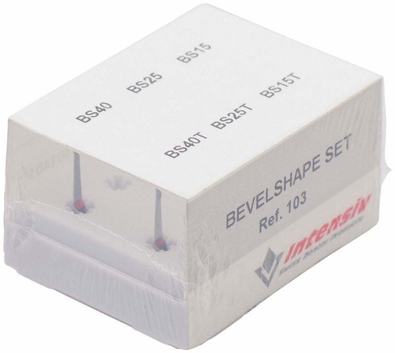 Bevelshape Feilenset-Verpackung mit Produktbezeichnung und Referenznummer 103.