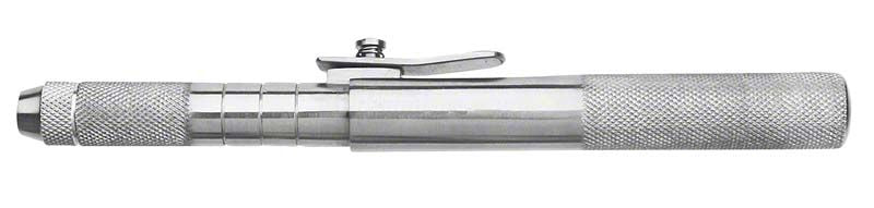 Kronen- und Brückenentferner aus Metall mit einstellbarem Handgriff.