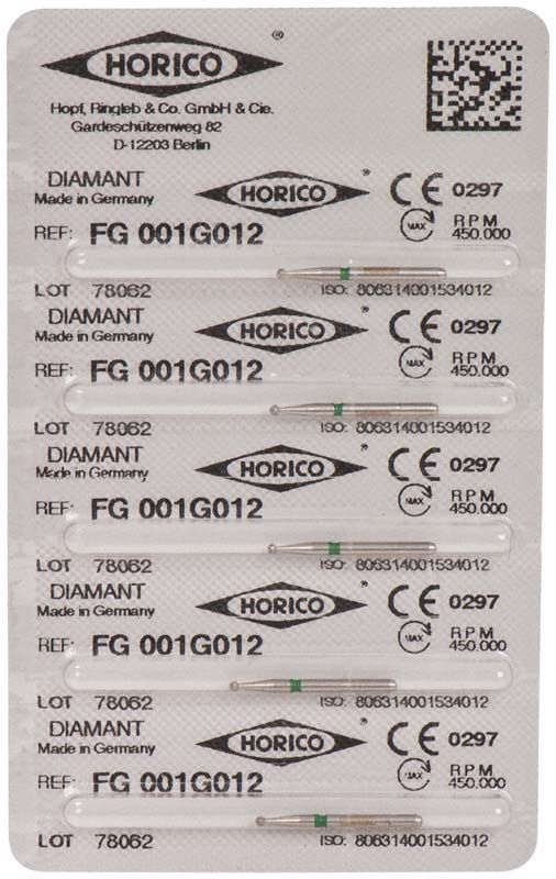 Verpackung von Diamant FG 001G 012 mit Seriennummern und CE-Kennzeichnung.