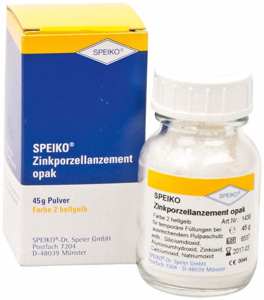 Image of Zinkporzellanzement opak hellgelb 40g