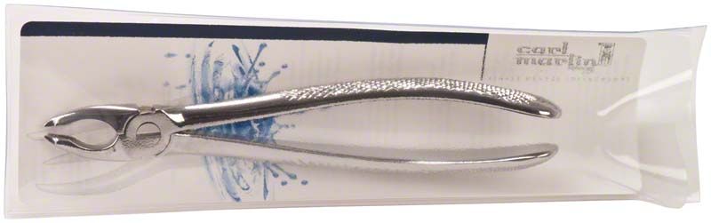 Spezialzahnzange OK M116 Prämolaren in Verpackung mit ergonomischen Griffen.