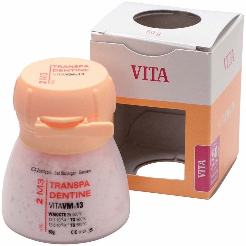 Transpa Dentin VM13 Pulver 50g, Zahntechnikprodukt in Originalverpackung