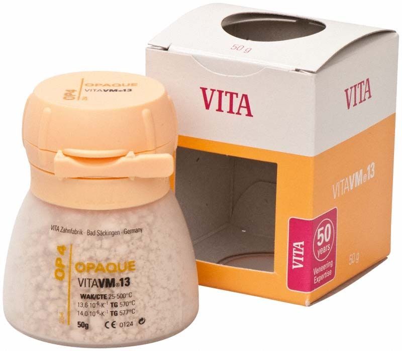 OPAQUE VM13 OP4 in 50g Flasche neben Originalverpackung.