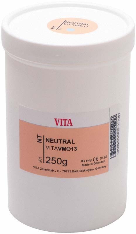 Weiße Verpackung des VM13 Neutral NT 250g mit Etikett.