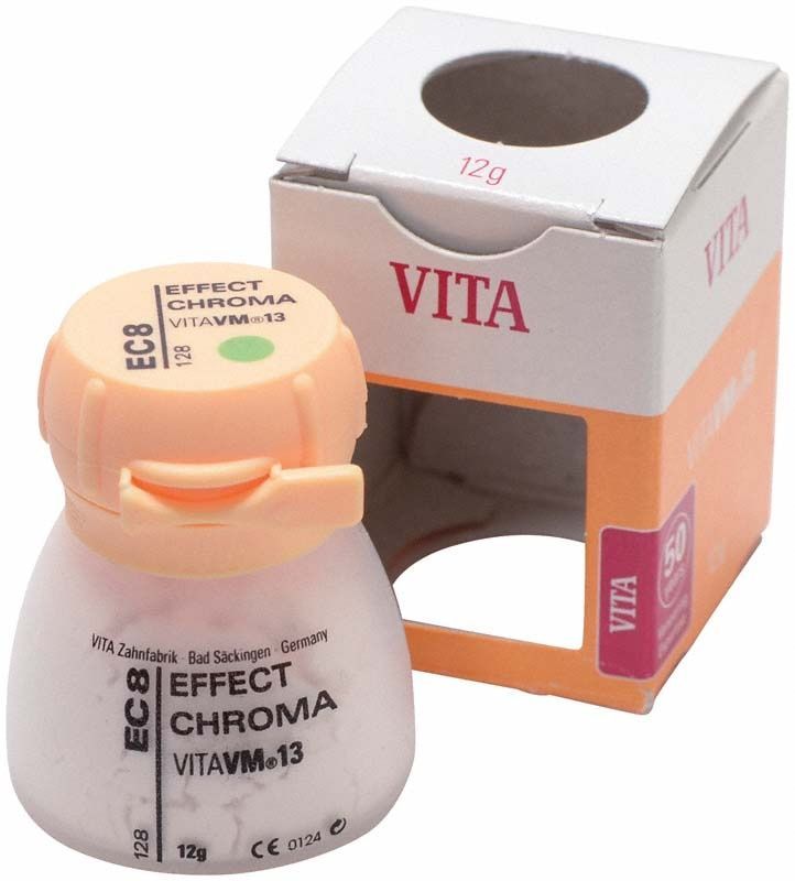 VITA VM13 Effect Chroma EC8 in Verpackung mit sichtbarem Produktnamen.