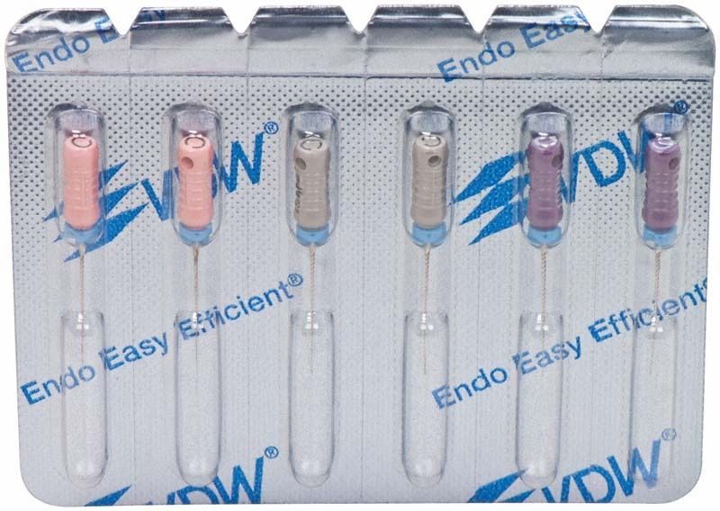 C-Pilot Feilen von VDW in Blisterverpackung mit verschiedenen Griffen.