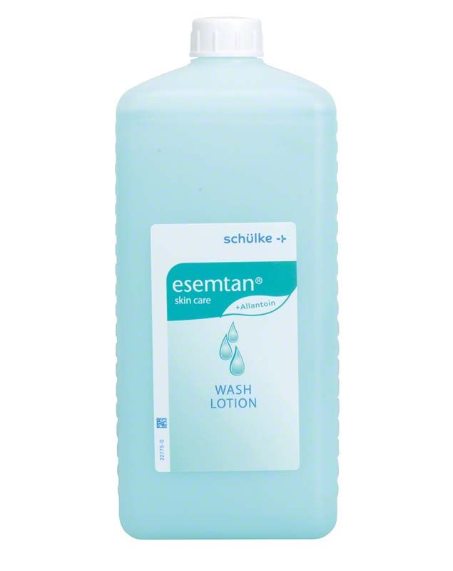 Esemtan Waschlotion 1 Liter Euroflasche mit Etikett und Logo.