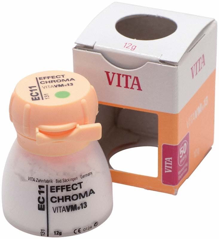 Dose VM13 Effect Chroma EC11 mit Verpackung im Hintergrund.