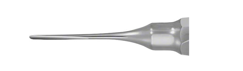 Wurzelheber gerade Figur 0S, 5,0 mm breite Spitze.