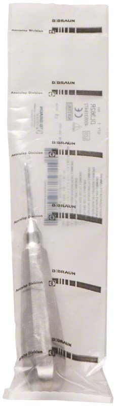 Gerader Wurzelheber in steriler Einzelverpackung von medic-star.