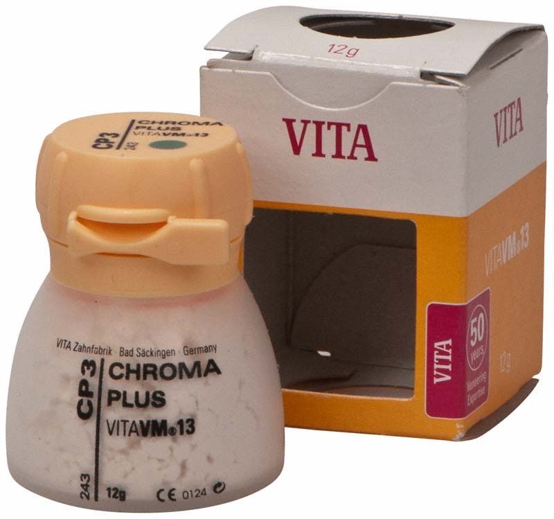 VITA VM 13 Chroma Plus CP3 Verblendkeramik vor Verpackung