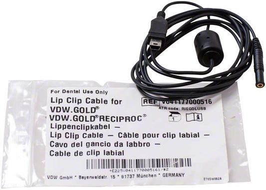 Image of VDW.GOLD® Lippenclipkabel mit Ferritring
