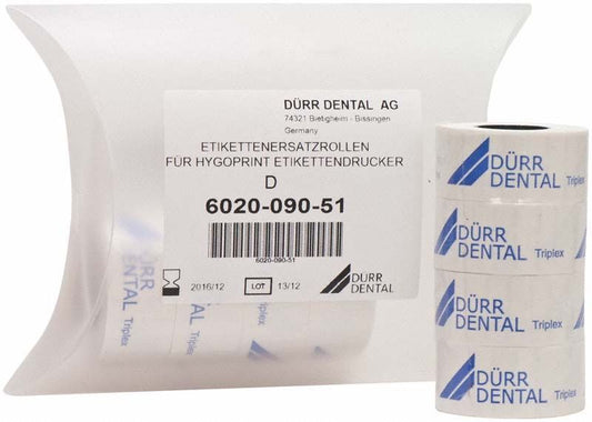 Image of Hygoprint Etikettenersatzrolle doppelt selbstklebend