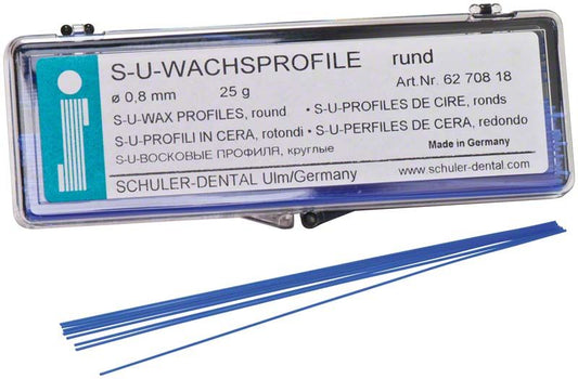 Image of S-U-Wachsprofile rund Ø 0,8mm