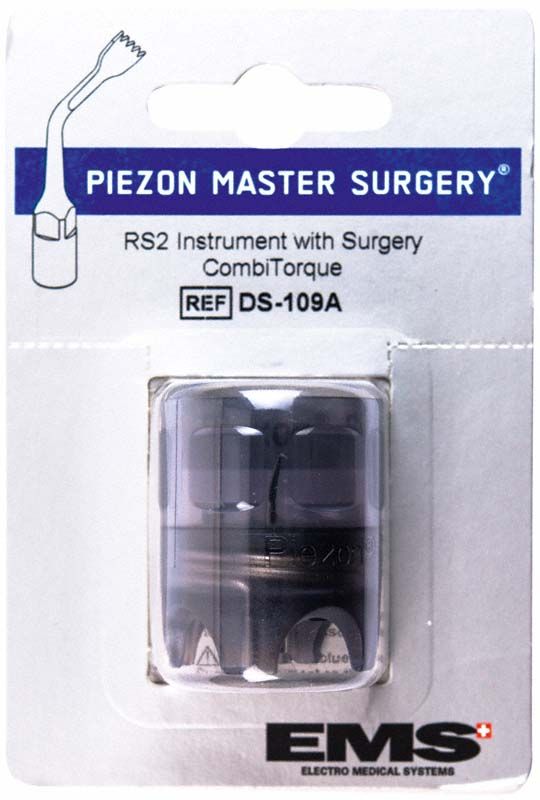 Verpackung des EMS Swiss Instruments Surgery PM Ansätze Instrument RS2.