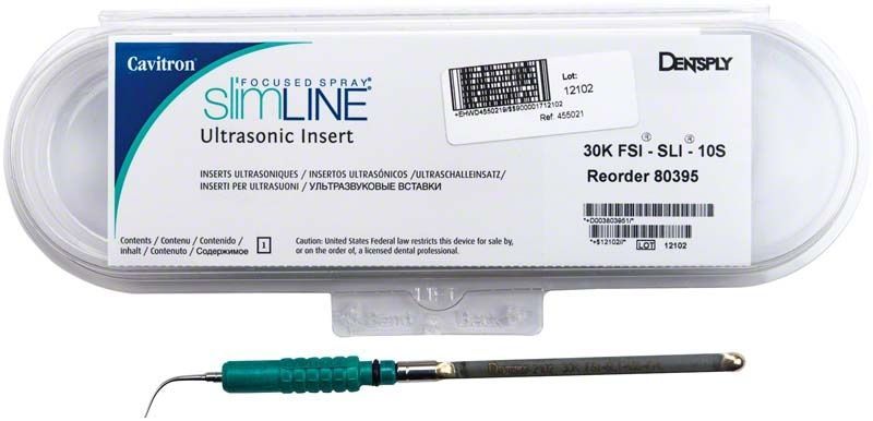 Cavitron® slimLINE 30K 10S Ultraschalleinsatz in Verpackung.