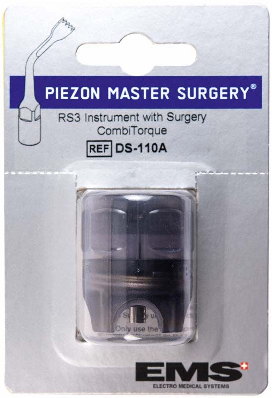 Blisterverpackung des EMS Swiss Instruments Surgery Ansätze Instrument RS3.