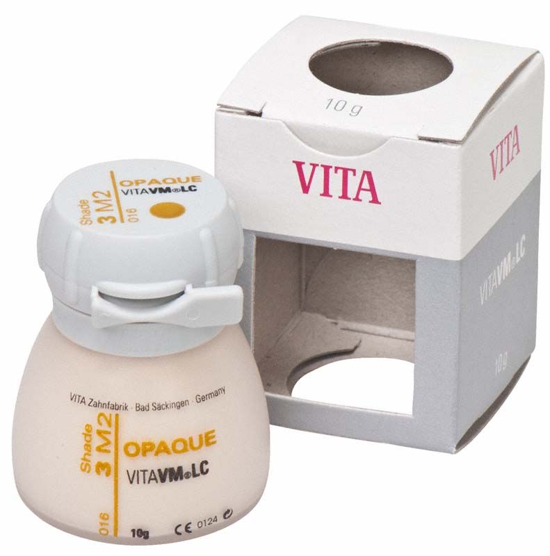 VITAVM LC Opaque 3M2 Dose neben geöffneter Verpackung.