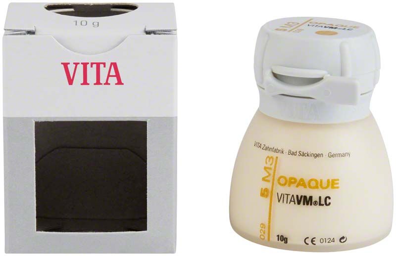 VITAVM LC Opaque Dose 5M3 mit Verpackung in Weiß und Gold.