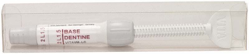 Transparente Verpackung des VITAVM®LC BASE DENTINE SYSTEM 3D-MASTER® 2L1.5.