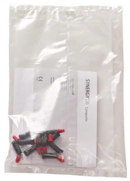 Synergy D6 Kapseln Dentin A2/B2 in versiegelter Verpackung.